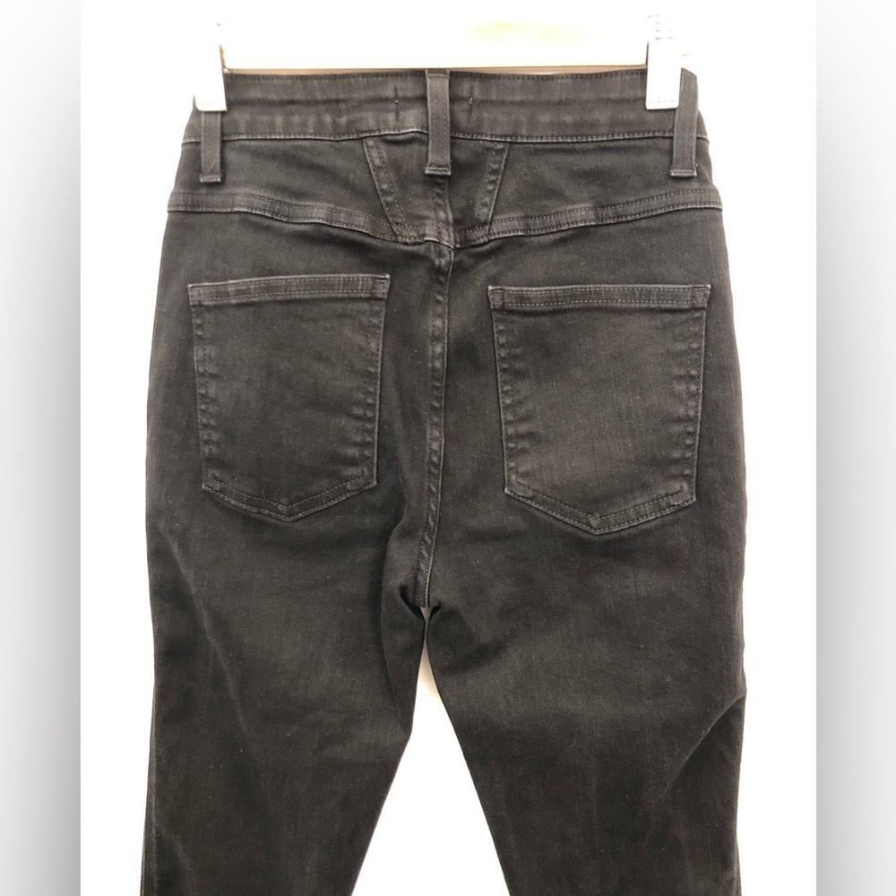 Closed Anthropologie Skinny Pusher 1920 Jeans Black Made In Italy Size 25 - Picture 3 of 14